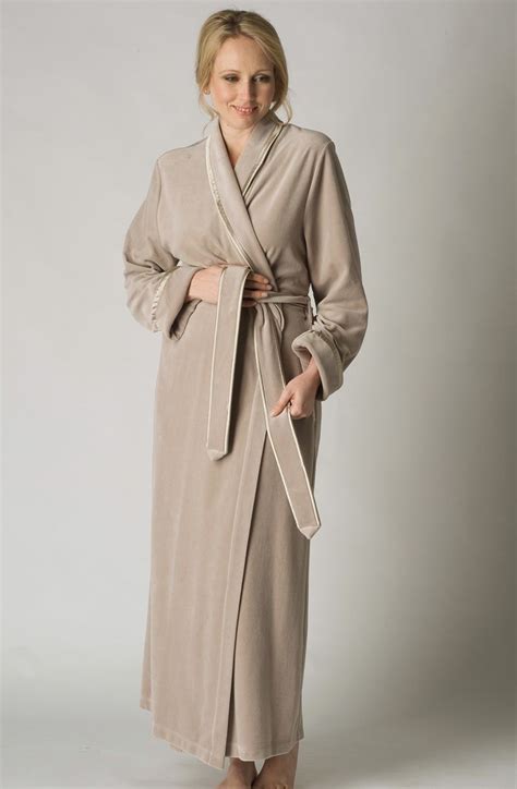 full length velour dressing gowns.